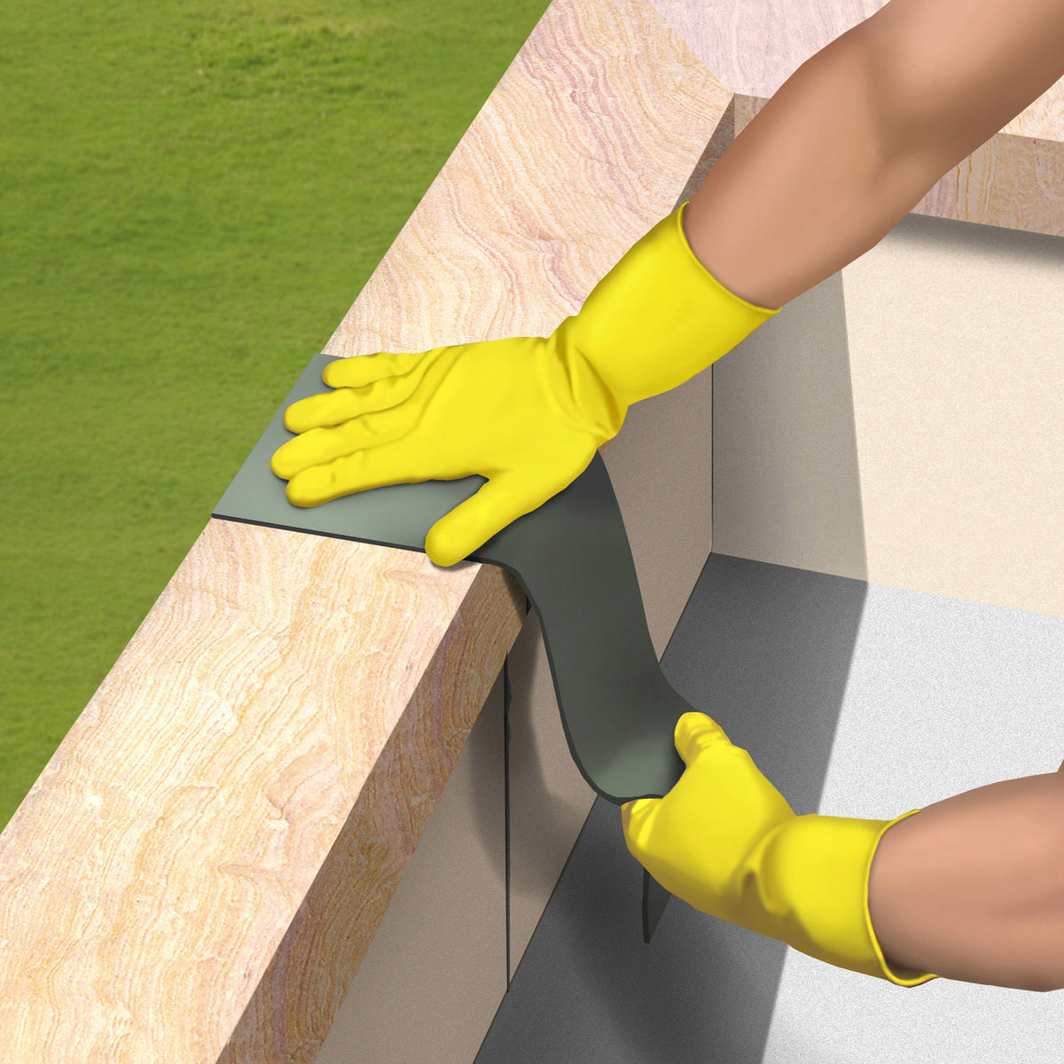 CINTA IMPERMEABLE AUTOADHESIVA SIKA MULTISEAL M ROLLO 10M X 0.10M
