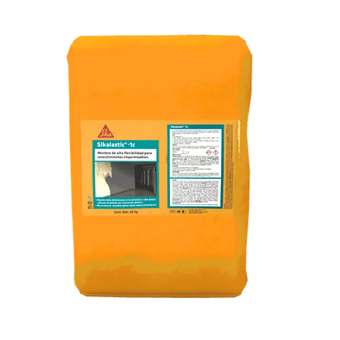 MORTERO MONOCOMPONENTE SIKALASTIC 1-C GRIS 20 KG