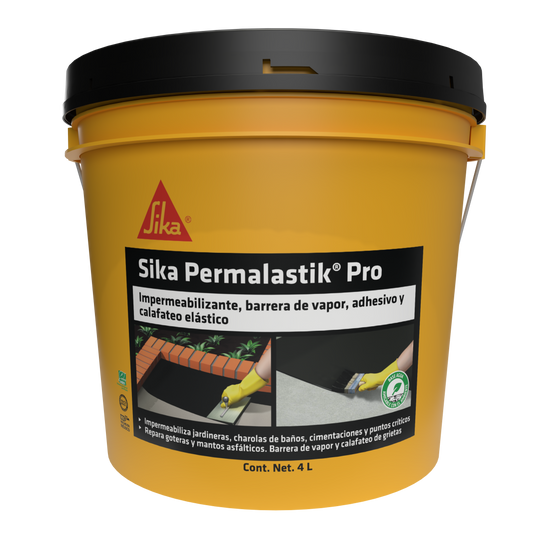 SIKA ASPHALT ADHESIVE AND CAULKLER PERMALASTIK PRO 4 LT