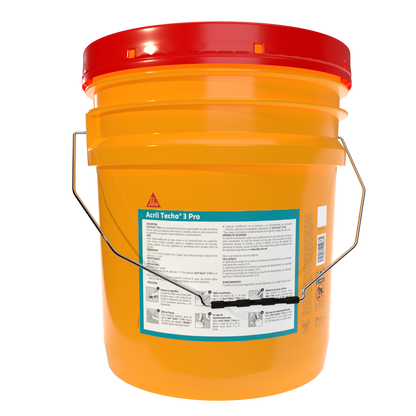ACRYLIC ROOF WATERPROOFING 3 YEARS PRO RED 18 LT