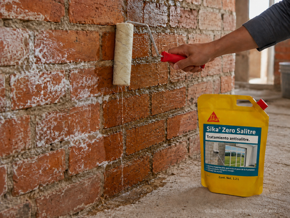 IMPERMEABILIZANTE PARA HUMEDAD ASCENDENTE SIKA ZERO SALITRE