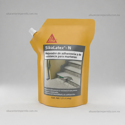 ADITIVO MEJORADOR DE RESISTENCIA Y ADHERENCIAS SIKALATEX N DOY PACK 1.2 L