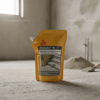 ADITIVO MEJORADOR DE RESISTENCIA Y ADHERENCIAS SIKALATEX N DOY PACK 1.2 L