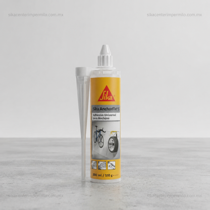 ADHESIVO UNIVERSAL PARA ANCLAJES SIKA ANCHORFIX S CARTUCHO 300 ML