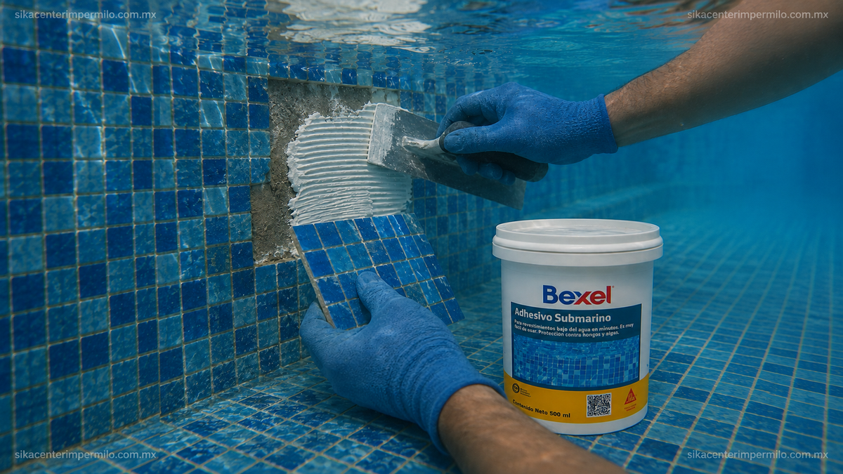 ADHESIVO SUBMARINO BEXEL 0.5 KG (REPARACIÓN DE VENECIANO)