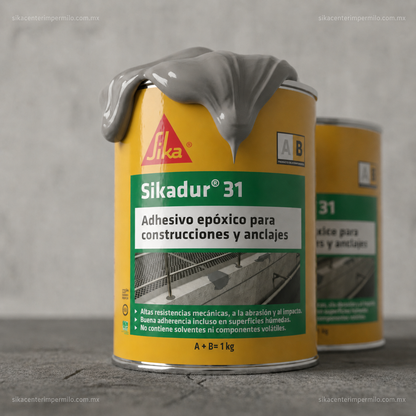 ADHESIVO EPÓXICO SIKADUR 31 ADHESIVO 1 KG