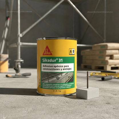 ADHESIVO EPÓXICO SIKADUR 31 ADHESIVO 1 KG