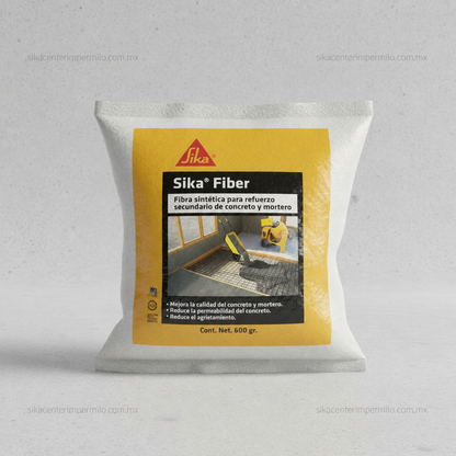 FIBRA PARA CONCRETO BIODEGRADABLE SIKA FIBER BOLSA SACO 600 GR/CONCRETO