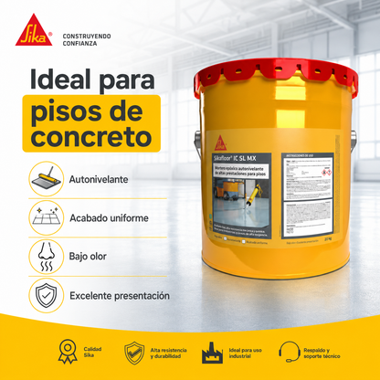 SELLADOR ELÁSTICO/SIKAFLEX 1C SL GRIS CONCRETO 19 LT