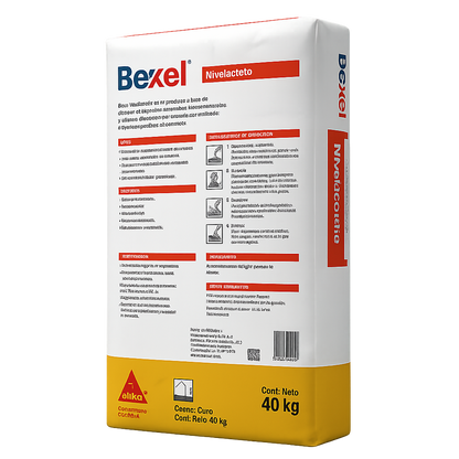 MORTERO AUTONIVELANTE BEXEL NIVELACRETO 4OKG