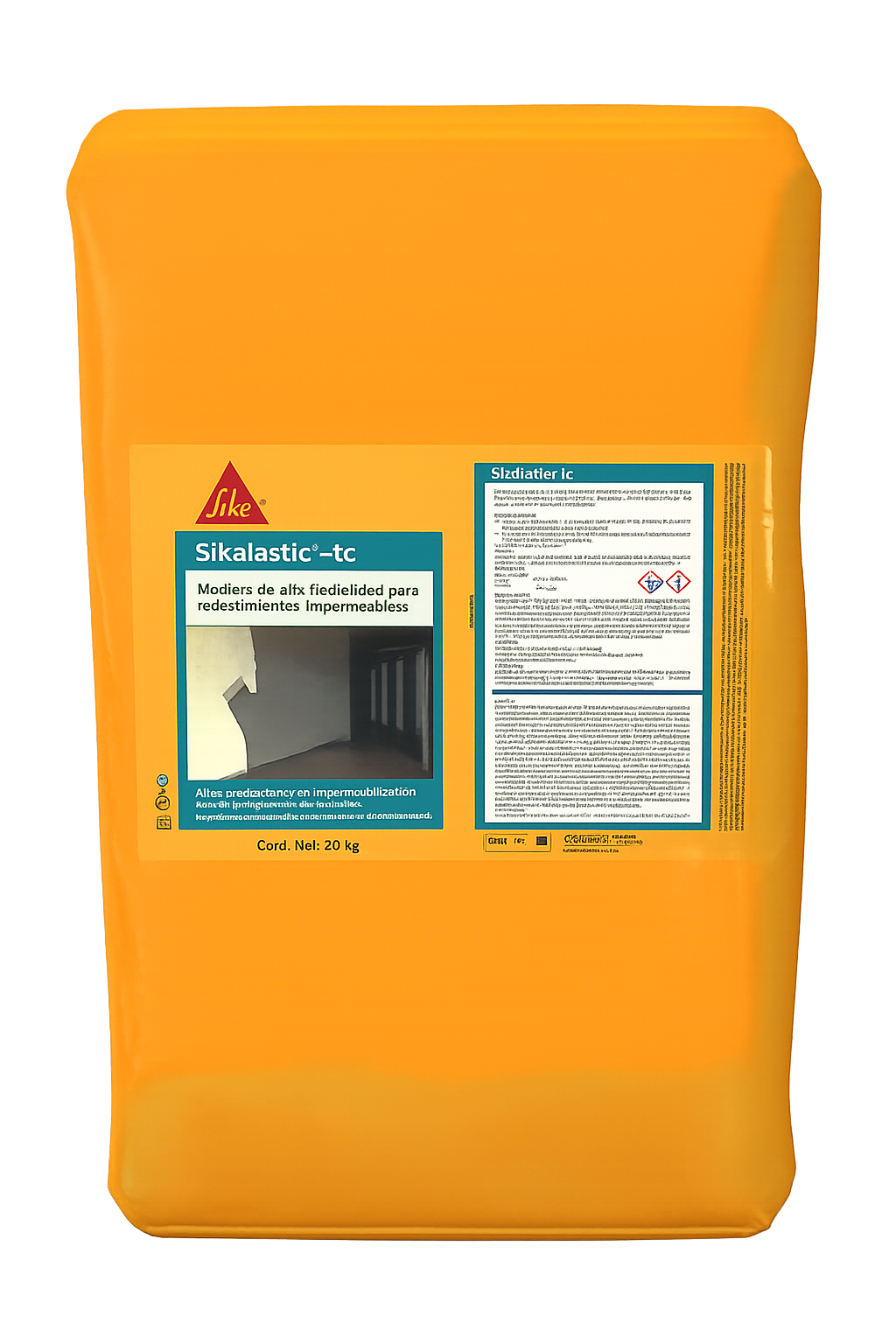 MORTERO MONOCOMPONENTE SIKALASTIC 1-C  GRIS  20 KG