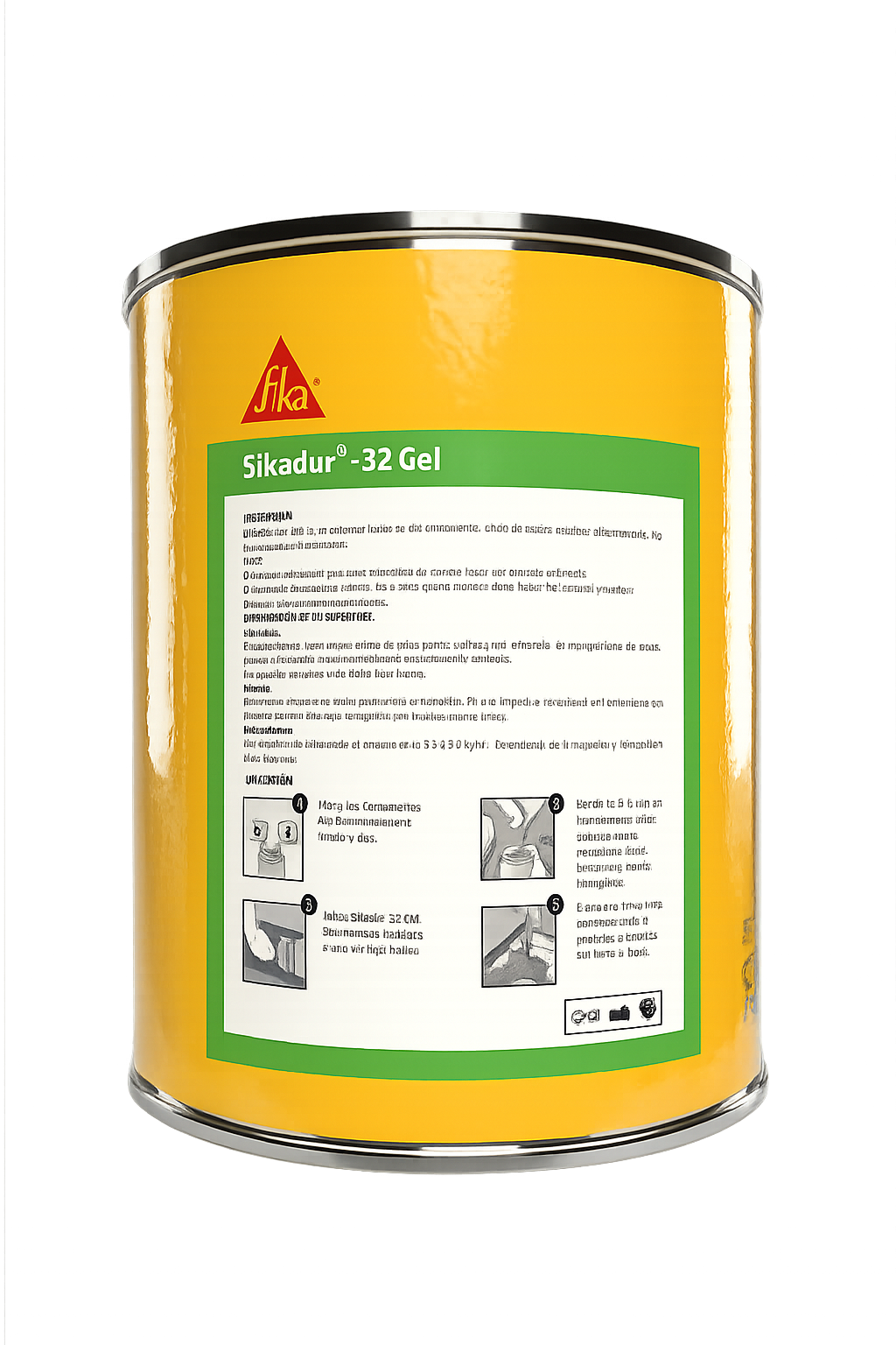 ADHESIVO EPÓXICO PARA UNIÓN MONOLÍTICA SIKADUR 32 GEL (A+B) 1 KG