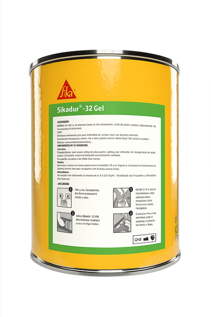 ADHESIVO EPÓXICO PARA UNIÓN MONOLÍTICA SIKADUR 32 GEL (A+B) 1 KG