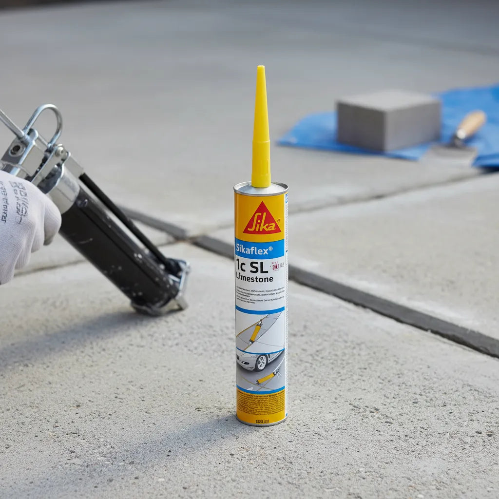 SELLADOR DE POLIURETANO AUTONIVELANTE SIKAFLEX 1C SL LIMESTONE CARTUCHO 858 ML