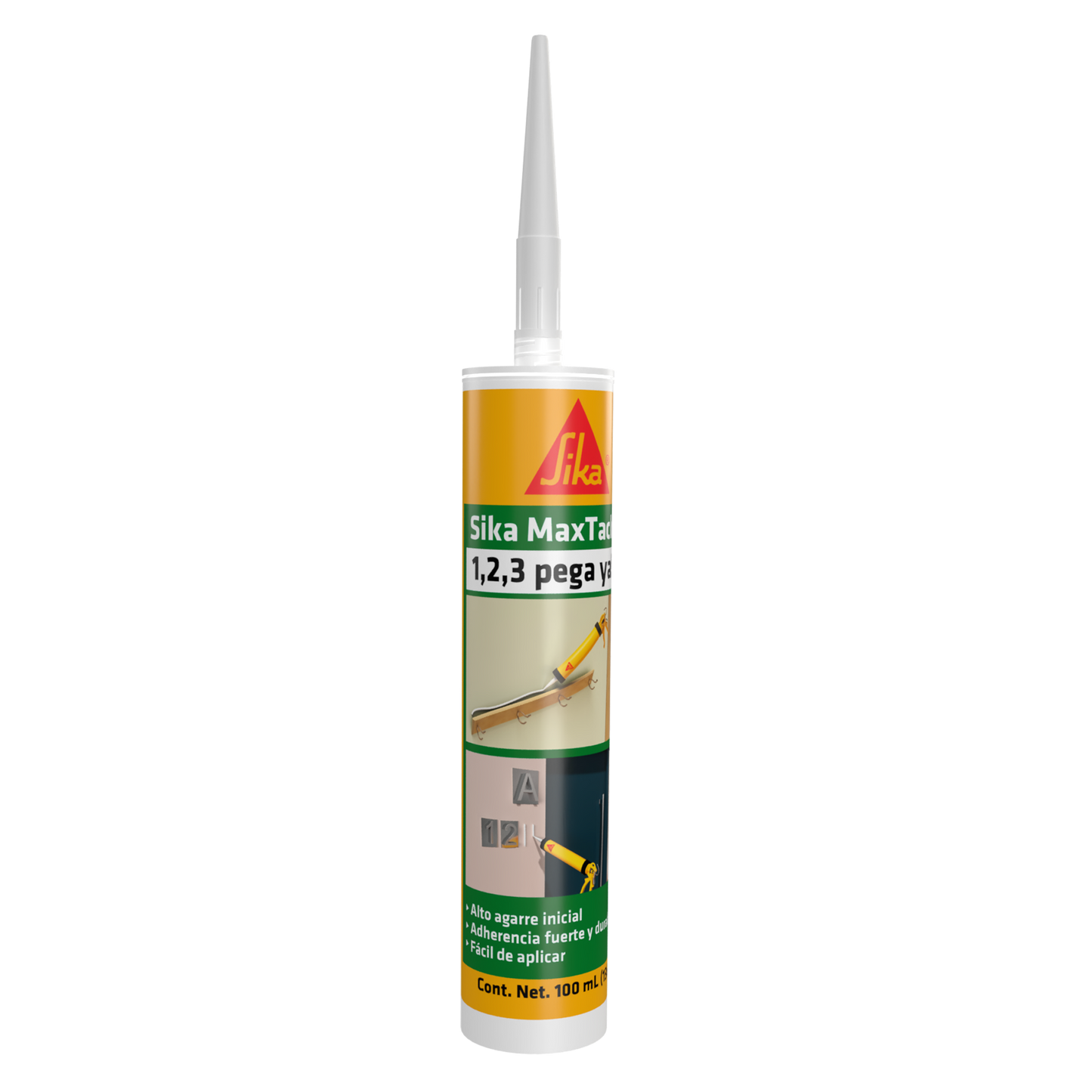 ADHESIVO DE MONTAJE SIKA ADHESIVO MAXTACK CARTUCHO 300 ML