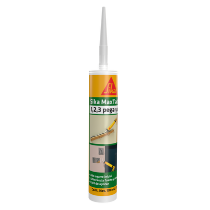 ADHESIVO DE MONTAJE SIKA ADHESIVO MAXTACK CARTUCHO 300 ML