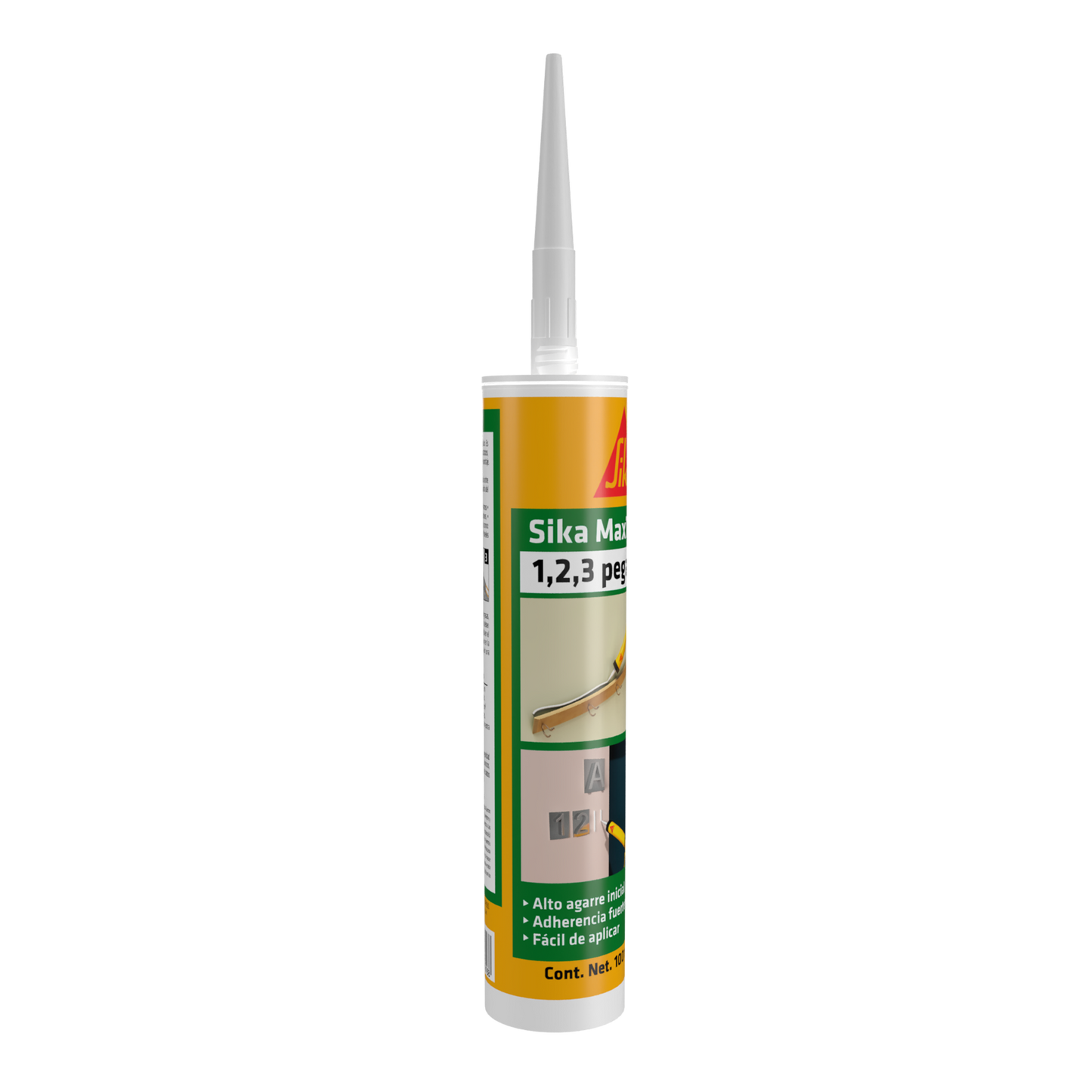 ADHESIVO DE MONTAJE SIKA ADHESIVO MAXTACK CARTUCHO 300 ML