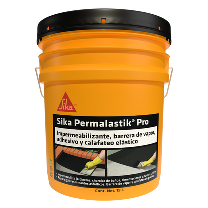 IMPERMEABILIZANTE ASFÁLTICO PARA CIMENTACIONES PERMALASTIK PRO 19L