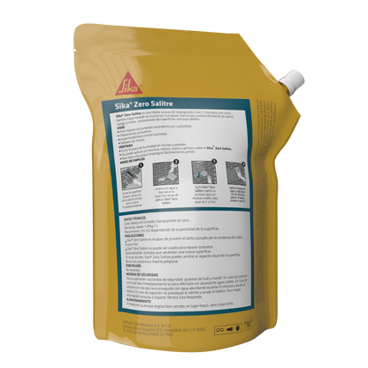 IMPERMEABILIZANTE SIKA ZERO SALITRE ELIMINADOR DE SALITRE Y HUMEDAD