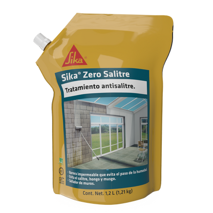 IMPERMEABILIZANTE SIKA ZERO SALITRE ELIMINADOR DE SALITRE Y HUMEDAD