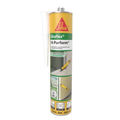 SELLADOR ELÁSTICO DE POLIURETANO SIKAFLEX-1A PURFORM BLANCO CARTUCHO 300 ML