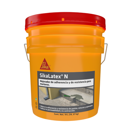 ADITIVO MEJORADOR DE RESISTENCIA Y ADHERENCIAS SIKALATEX N 19 LT