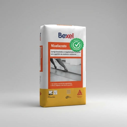 MORTERO AUTONIVELANTE BEXEL NIVELACRETO 20 KG
