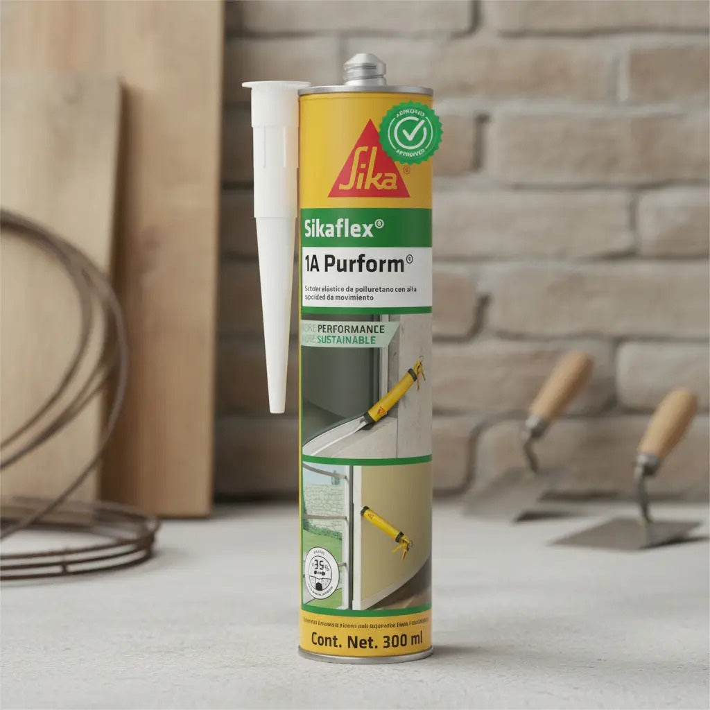 SELLADOR DE POLIURETANO SIKAFLEX-1A CARTUCHO 300 ML GRIS