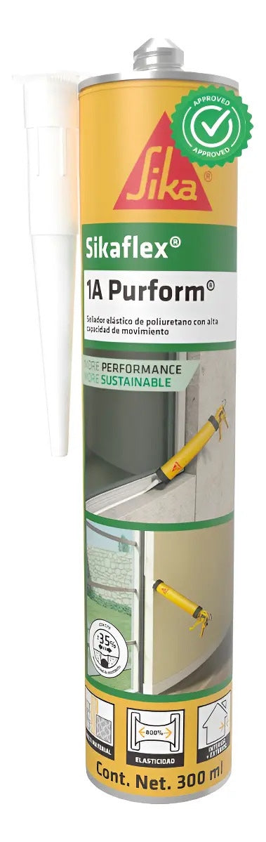 SELLADOR DE POLIURETANO SIKAFLEX-1A CARTUCHO 300 ML GRIS