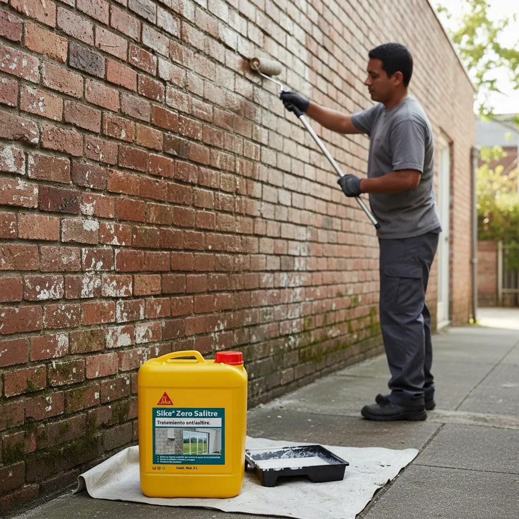 IMPERMEABILIZANTE SIKA ZERO SALITRE ELIMINADOR DE SALITRE Y HUMEDAD