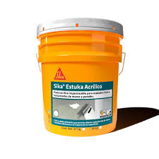 PASTA ACRÍLICA SIKA ESTUKA ACRILICO M BLANCO CUBETA 24KG