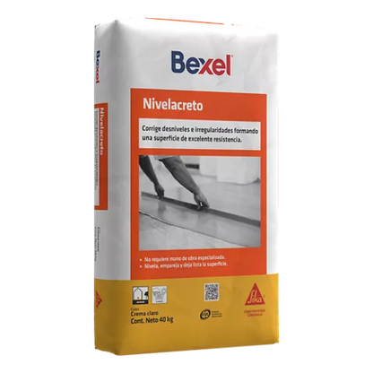 MORTERO AUTONIVELANTE BEXEL NIVELACRETO 4OKG