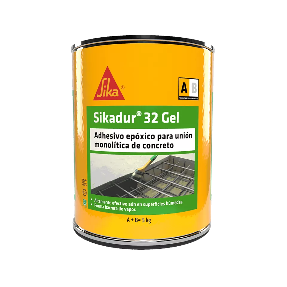 ADHESIVO EPÓXICO PARA UNIÓN MONOLÍTICA SIKADUR 32 GEL (A+B) 1 KG