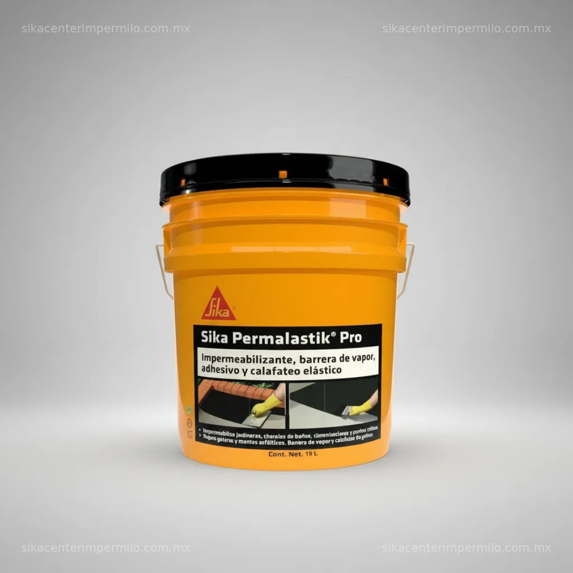IMPERMEABILIZANTE ASFÁLTICO PARA CIMENTACIONES PERMALASTIK PRO 19L