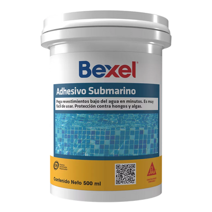 ADHESIVO SUBMARINO BEXEL 0.5 KG (REPARACIÓN DE VENECIANO)