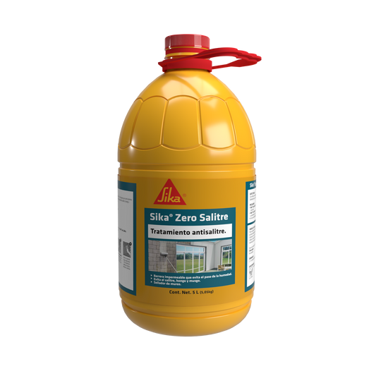 IMPERMEABILIZANTE SIKA ZERO SALITRE ELIMINADOR DE SALITRE Y HUMEDAD