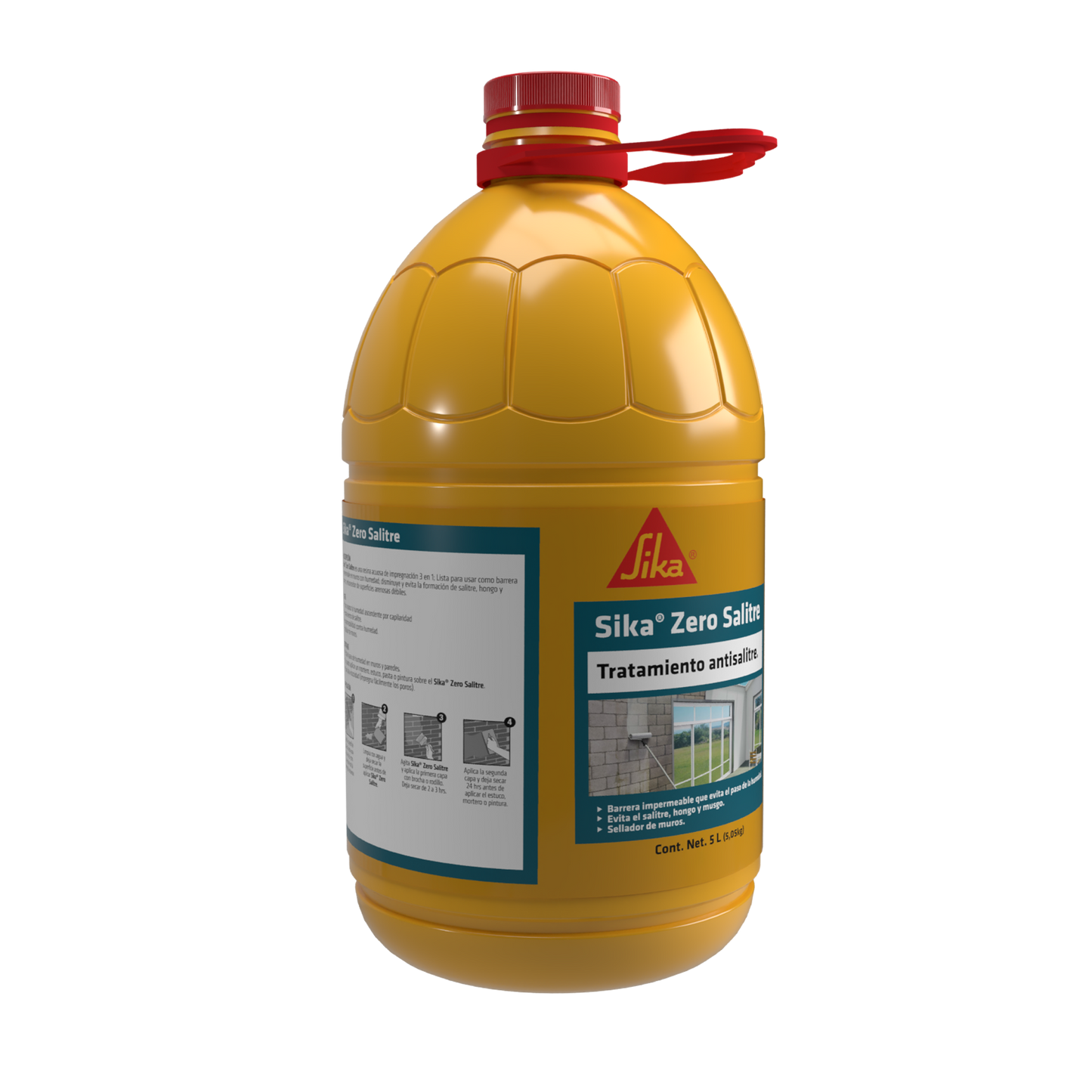 IMPERMEABILIZANTE SIKA ZERO SALITRE ELIMINADOR DE SALITRE Y HUMEDAD